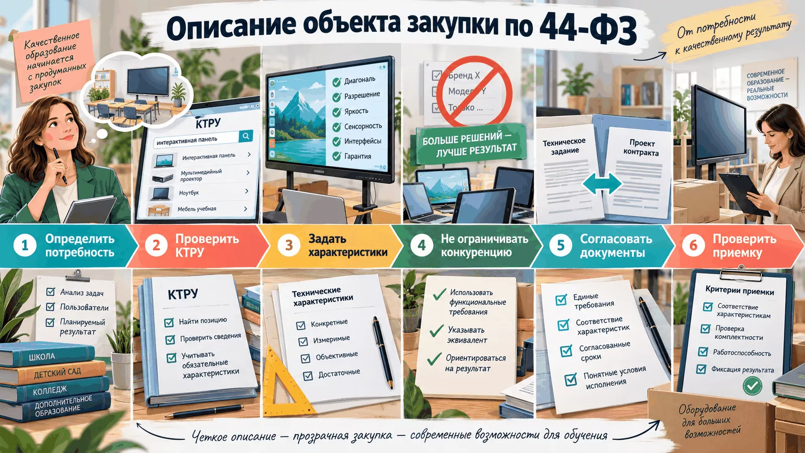 Подготовка описания объекта закупки