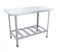 Стол разделочный 600х600х870(890) мм (AISI 430 0,8 мм)
