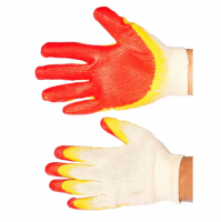 Перчатки с двойным латексным обливом