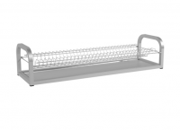 Стеллаж для тарелок 895х270х200 мм, нерж.